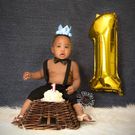 Bridget Achieng's son Sekani Rich looking all dapper as he turns 1 year old (Photos)