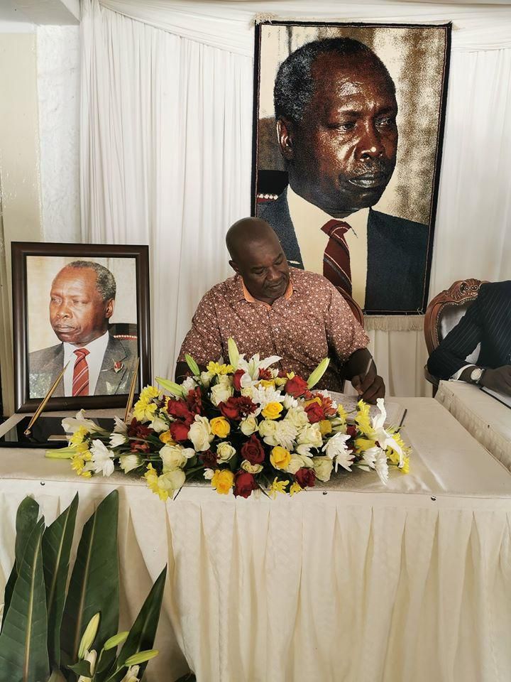 Soy MP Caleb Kositany  who campaigns for DP William Ruto despite being Gideon Moi's in law