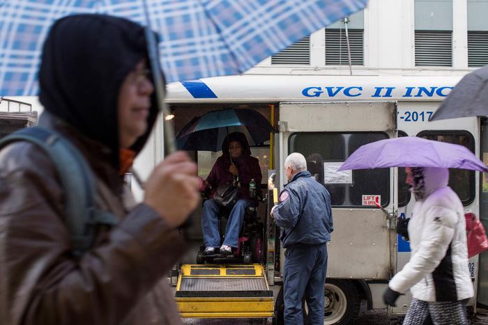 Just Like Subway and Bus Riders, the Disabled Find Getting Around New York Maddening