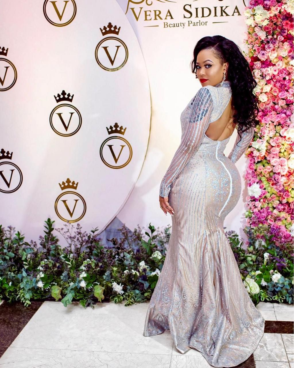 Vera Sidika at her Parlour (Instagram)