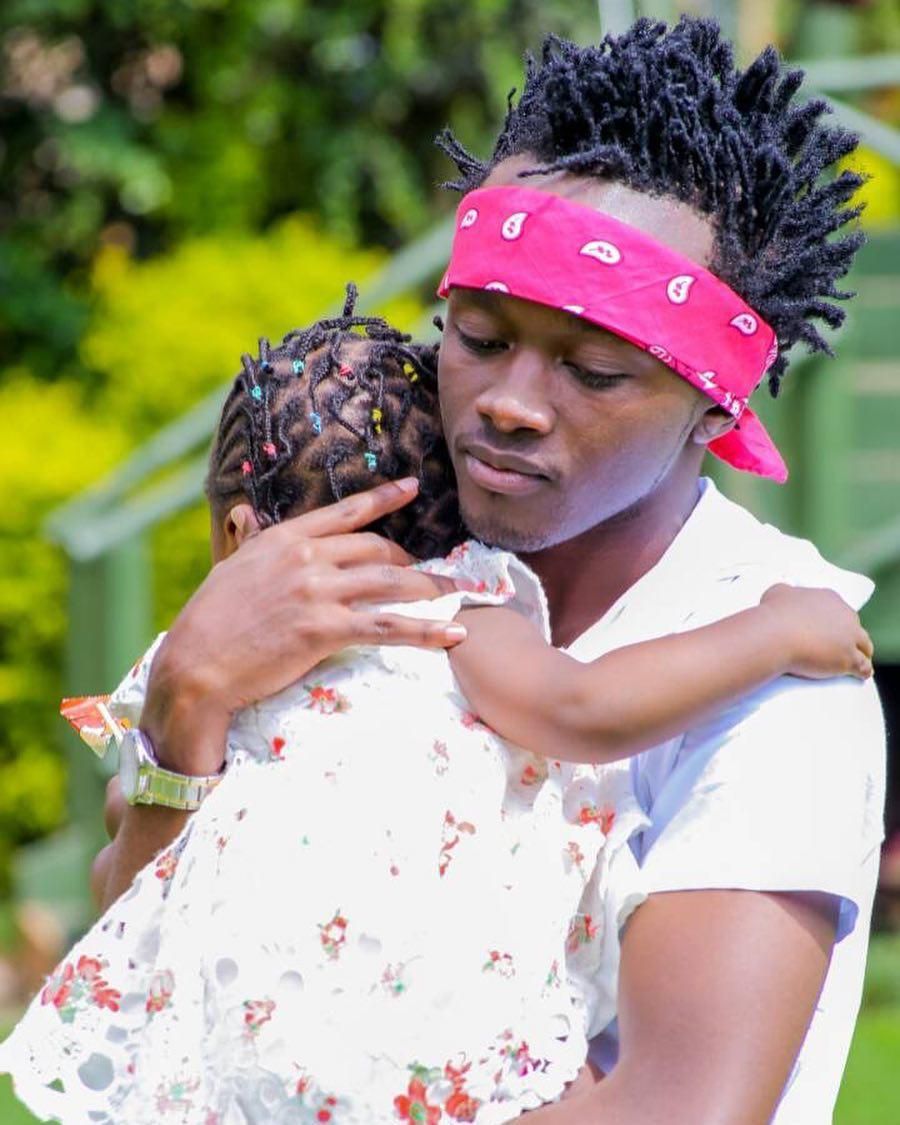 Bahati and his daughter Mueni (Instagram)