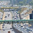 Traffic on a section of Thika Superhighway