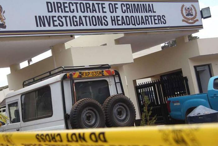 The headquarters of the Directorate of Criminal Investigations (DCI) along Kiambu Road, Nairobi.