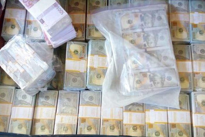 Fake currency recovered at Kilimani by DCI detectives (Twitter)