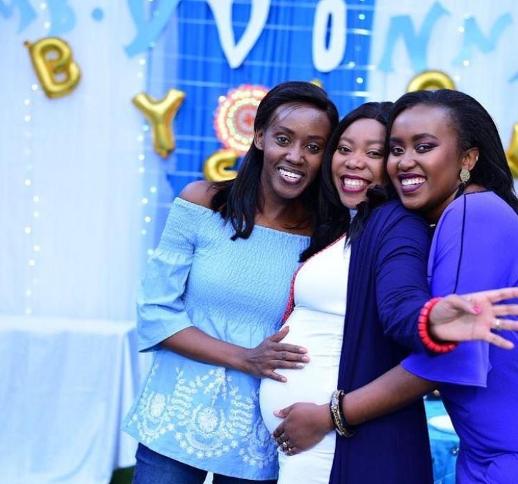 Amb. Yvonne Khamati treated to a surprise baby shower