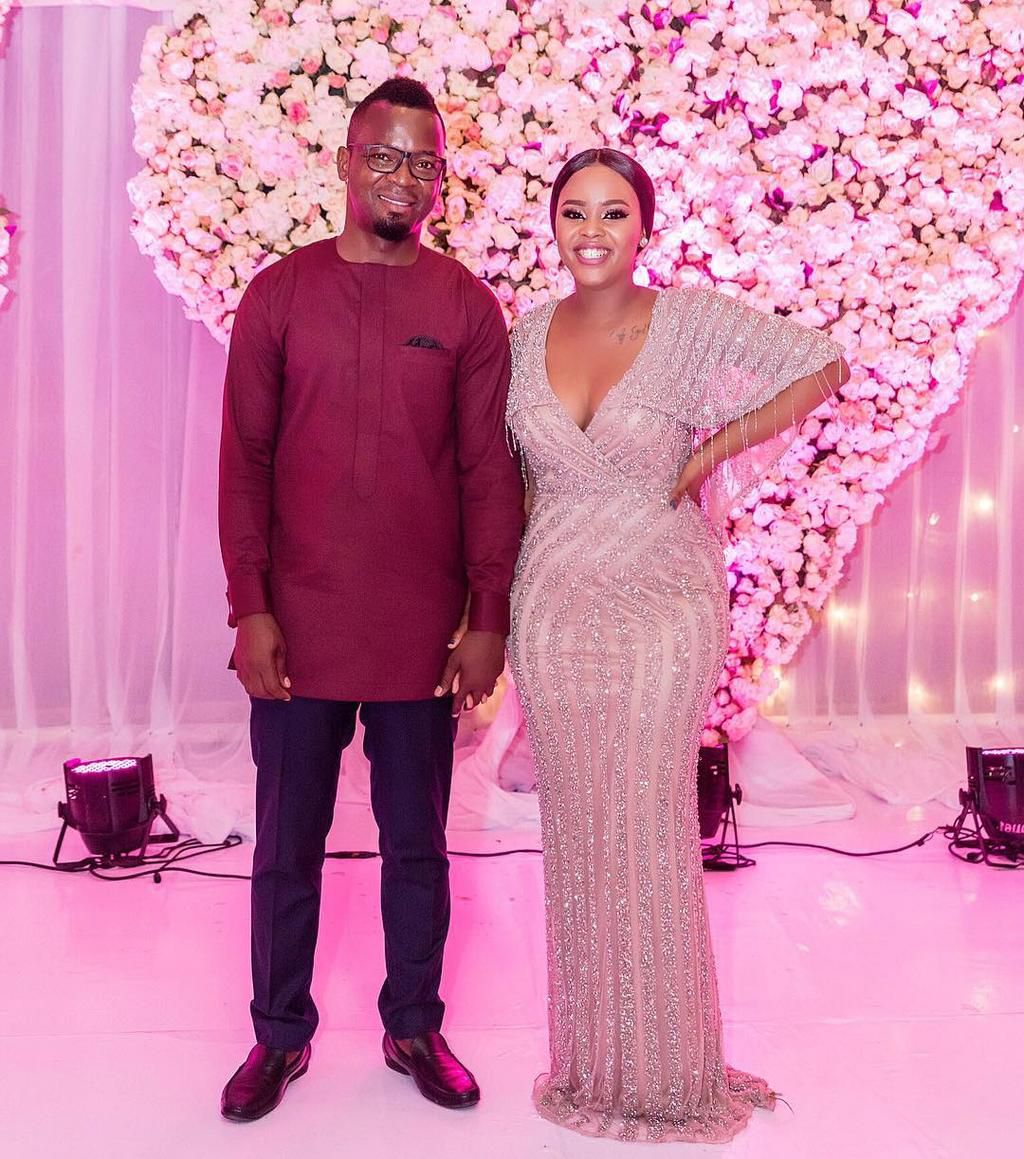 Actress Lulu Michael with her Husband to be Majizzo. Elizabeth Lulu holds traditional wedding days after completing jail term