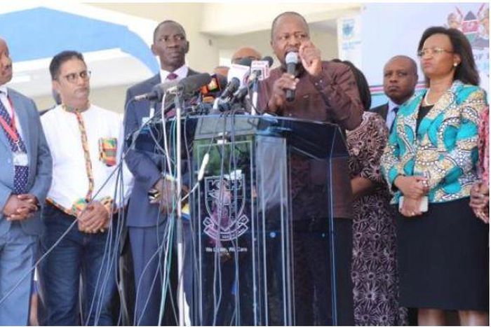 Kenya records fourth case of coronavirus from patient who traveled from London - Health CS Mutahi Kagwe