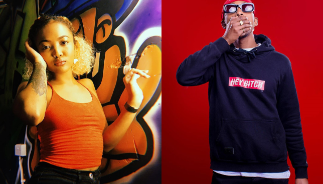 Drama as rapper Barak Jaccuzi fights with girlfriend at Konshens concert (Video)