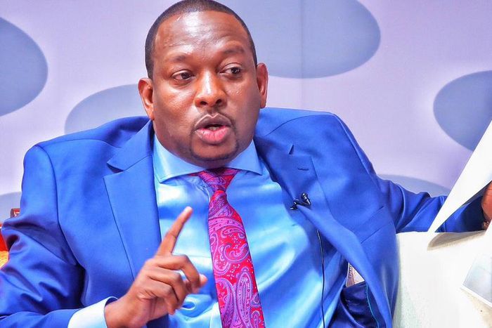 Nairobi Governor Mike Sonko during the JKLive show
