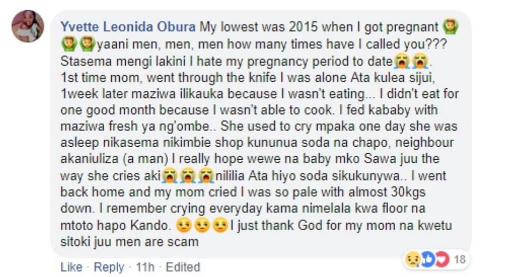 Yvette's post (Courtesy)