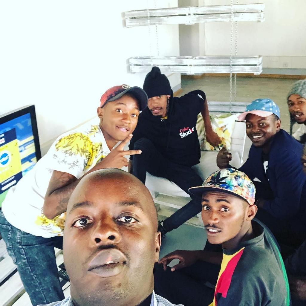 Raila Junior with Ethic group