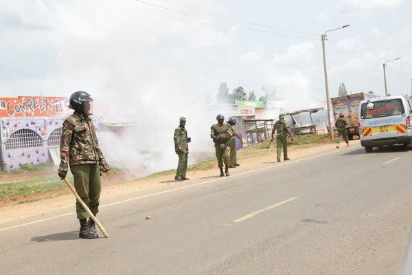 DP Ruto’s allies teargassed as police disrupt rally