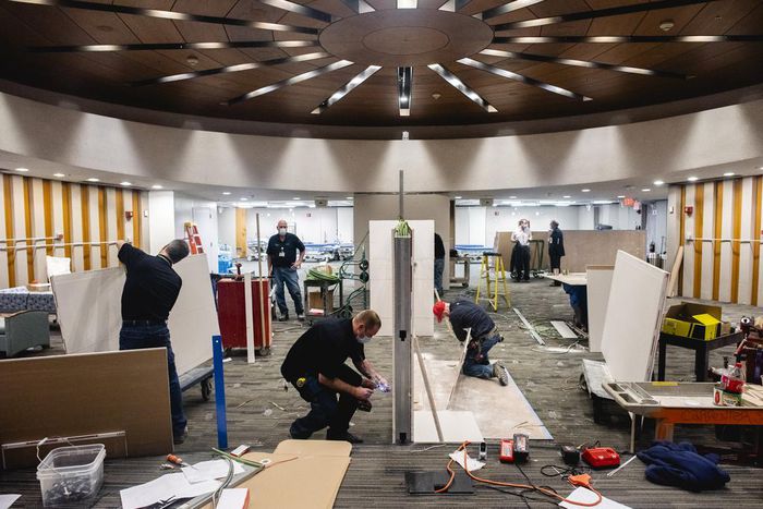 With Virus Surge, Dermatologists and Orthopedists Are Drafted for the ER