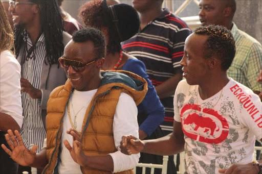 Papa Dennis and his brother Simon Mwangi.