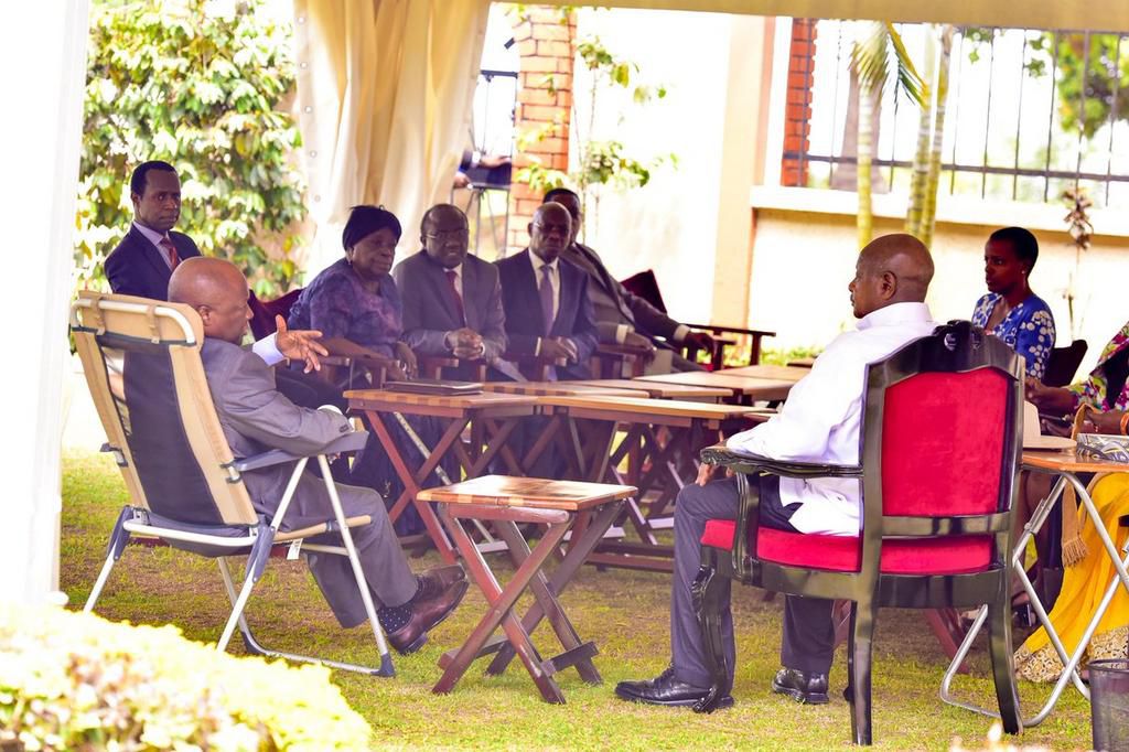 President Museveni holds meeting with Kabaka of Buganda