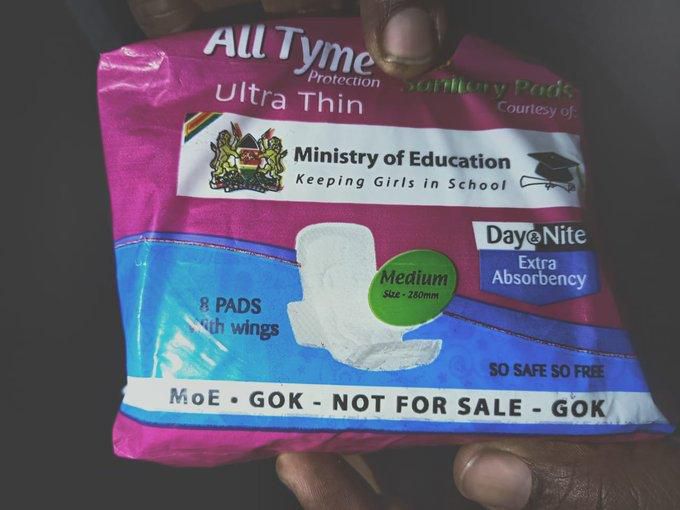 Police bust cartel repackaging expired GoK Sanitary Towels