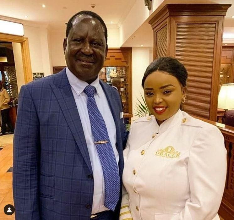 Hilarious reactions as Sonko shares this photo of Raila with Rev. Lucy Natasha