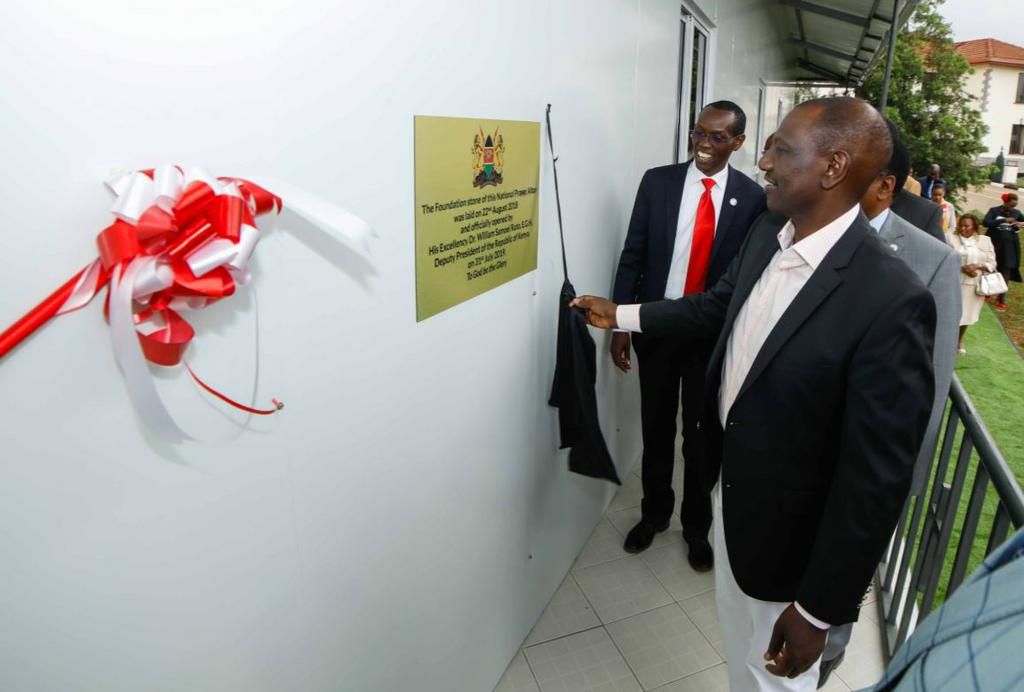 DP Ruto and wife Rachel open new Church at their official residence [Photos]