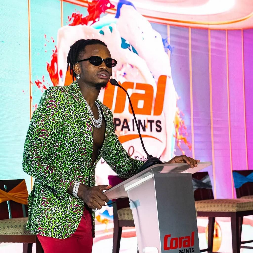 Diamond Platnumz appointed as the new brand Ambassador of Cotral Paints in Tanzania