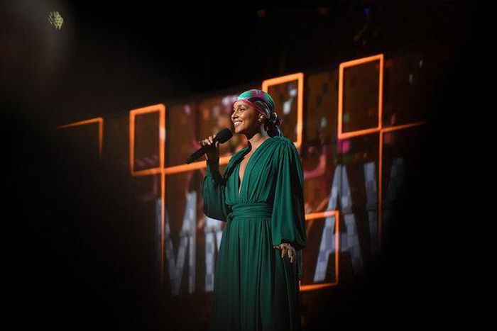 At the Grammys, messages of hope prevail