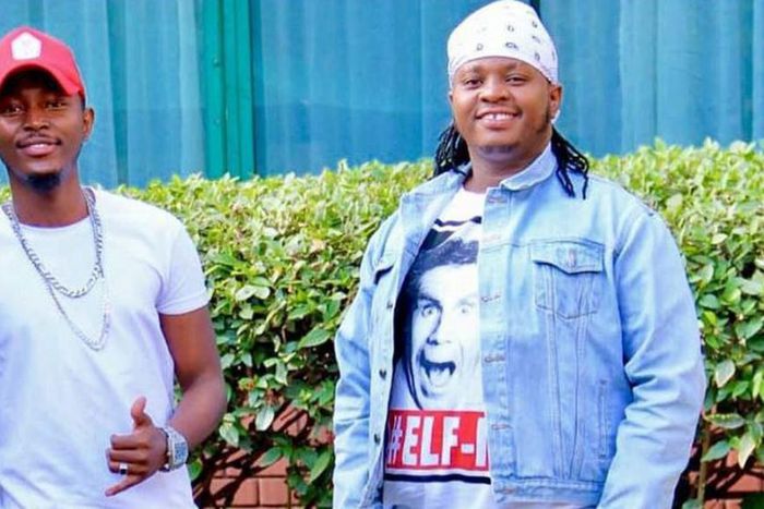 DK Kwenye Beat (right) and HopeKid