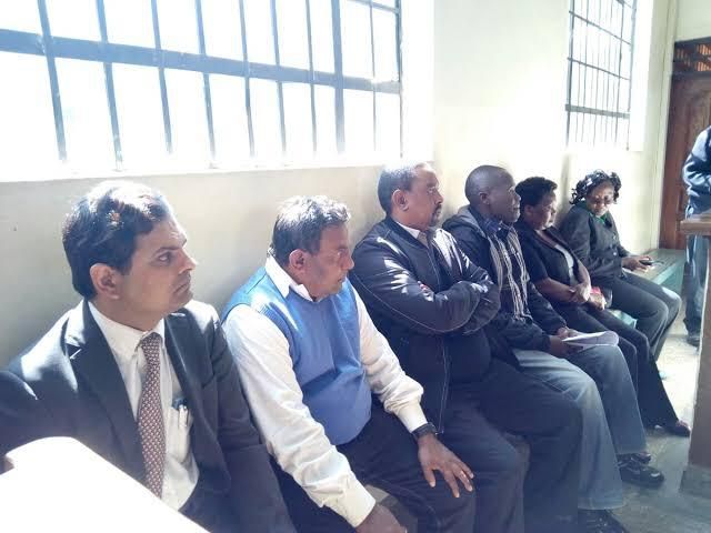 Solai dam case suspects in court