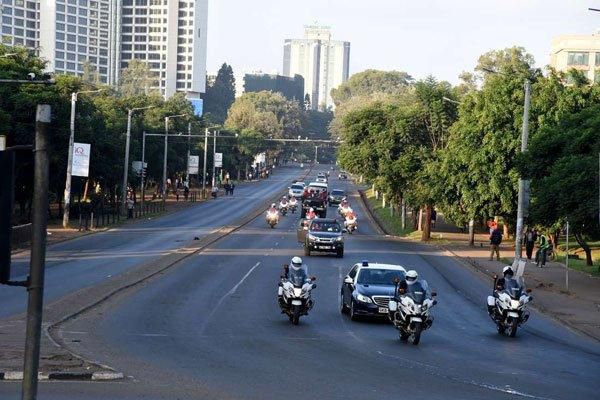 Emotions run high as Mzee Moi’s body arrives in parliament for public viewing [Photos]