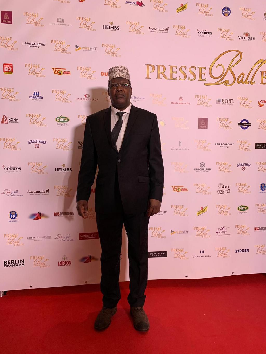 Miguna Miguna attends high-profile contintal party in Berlin-Germany