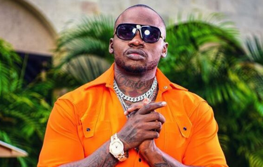 Khaligraph Jones beats all odds and performs at event after police turned off sound (Video)