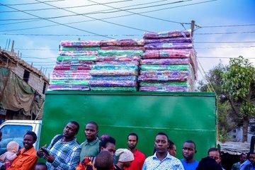 MP Jaguar donates mattresses to Industrial Area Prison