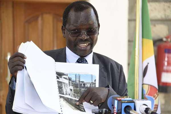 West Pokot Governor John Lonyangapuo