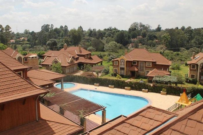 Ex Tetu MP Ndungu Gethenji and brother in heated exchange over control of posh Kihingo Village estate