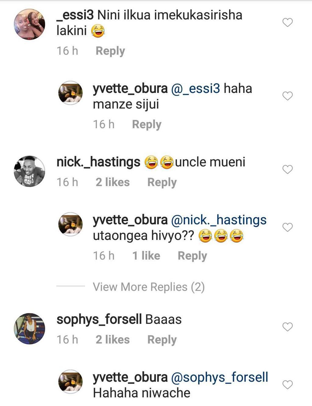 Yvette Obura excites Kenyans with rare throwback photo 3