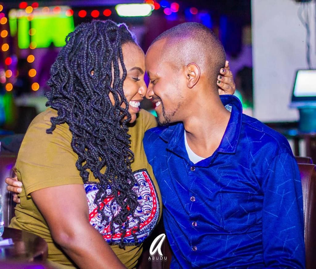 JB Masanduku and his fiancée Tina (Instagram)