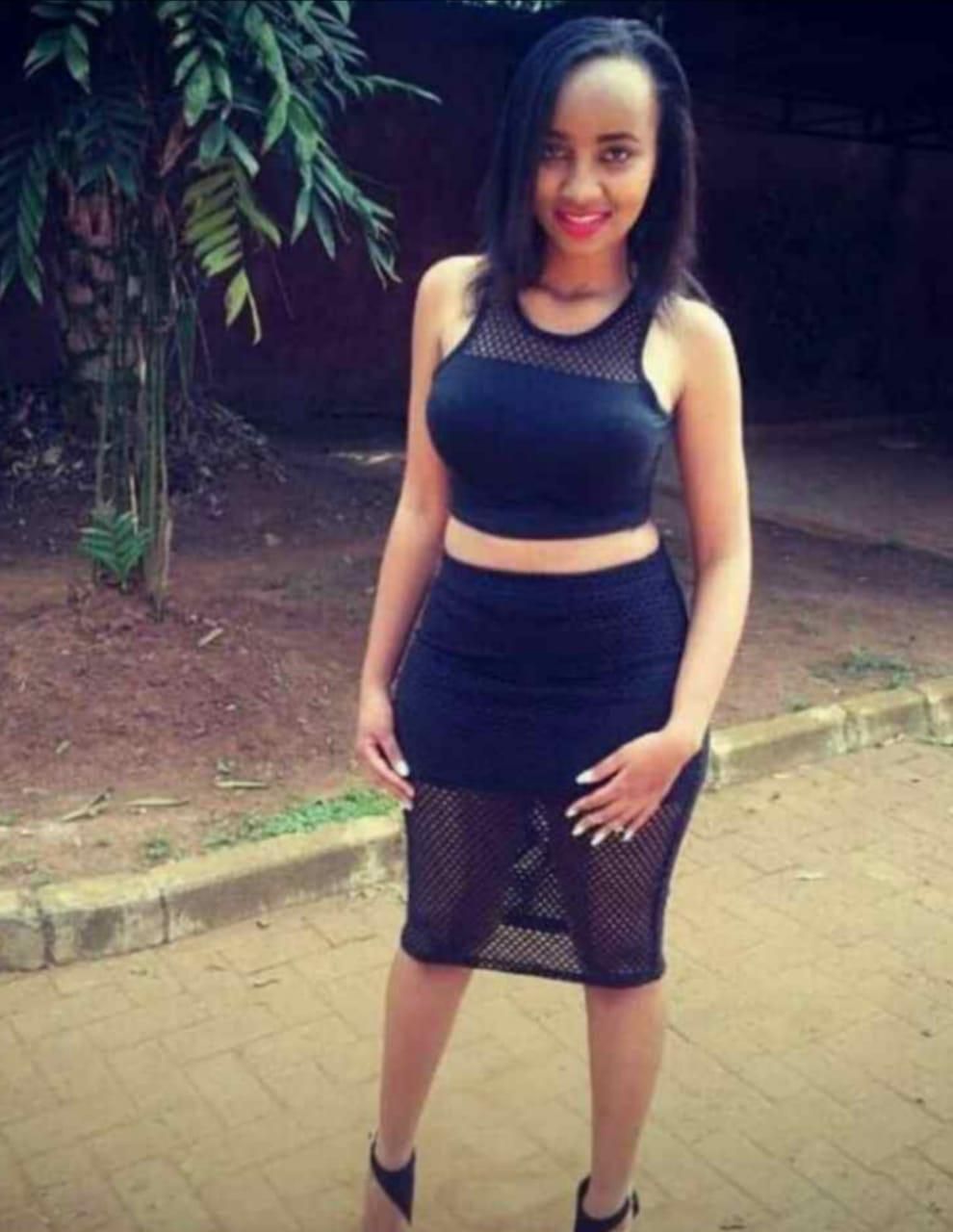 Moi University student Ivy Wangechi who was hacked to death on Tuesday (Twitter)
