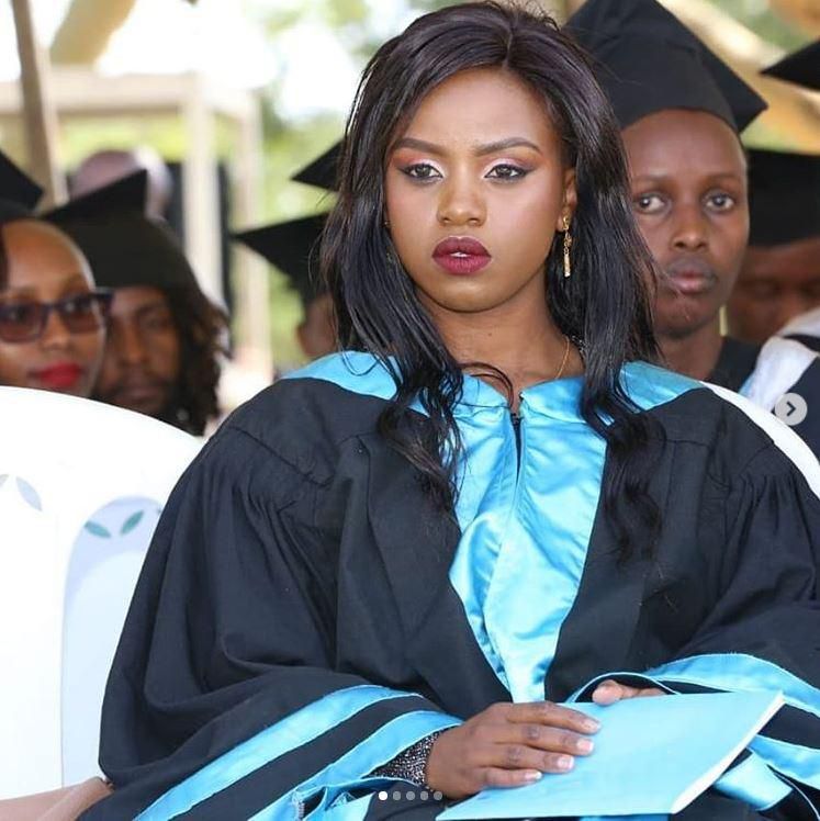 Sonko’s daughter graduates from Daystar University (Instagram)