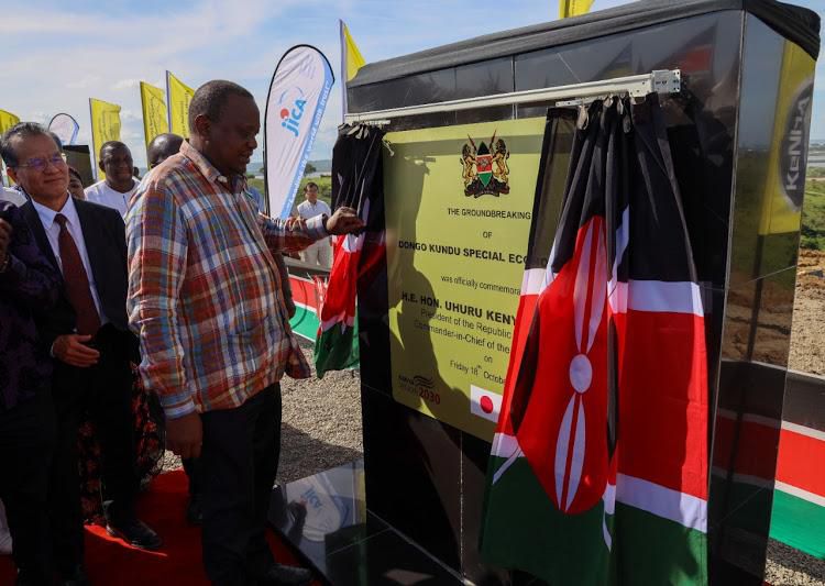Uhuru visits coast, launches mega project after DP Ruto’s team lost to ODM