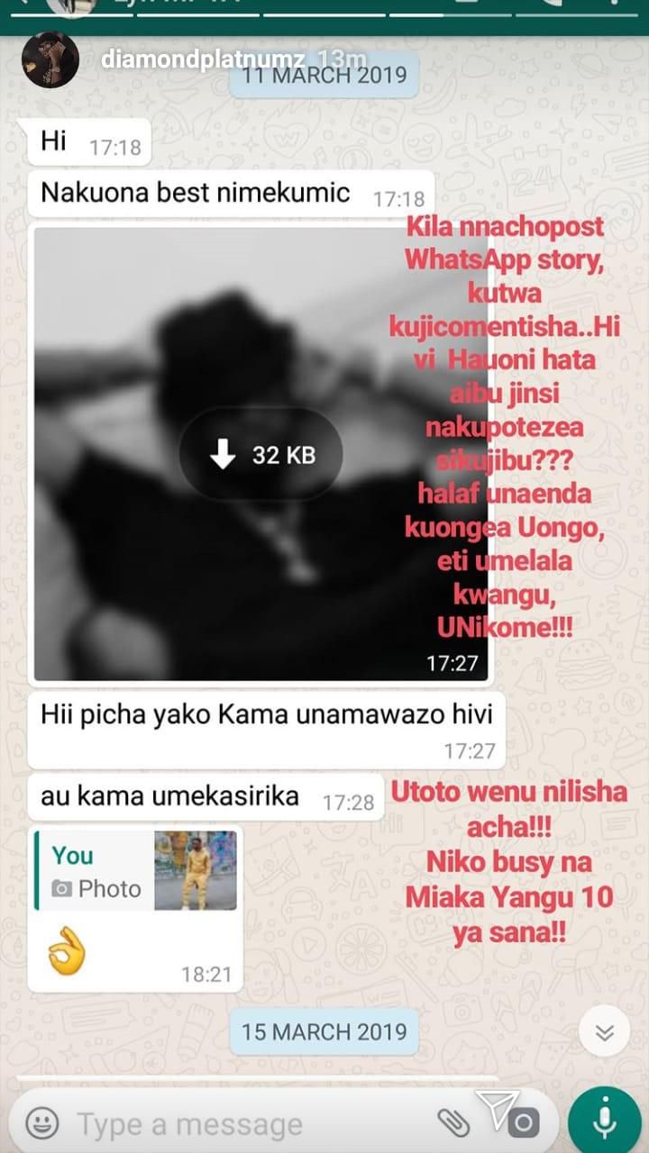 Screenshots from Diamond Platnumz