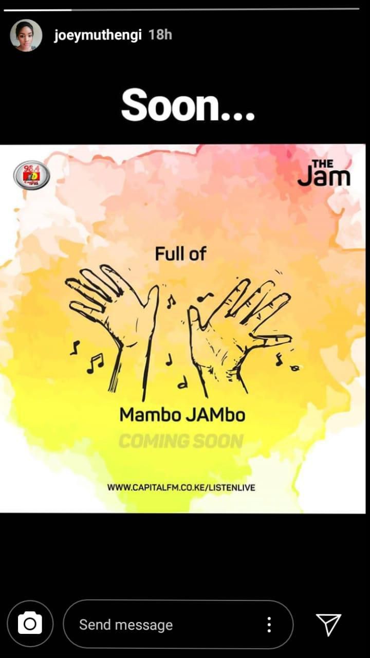 Joey Muthengi (Instagram)