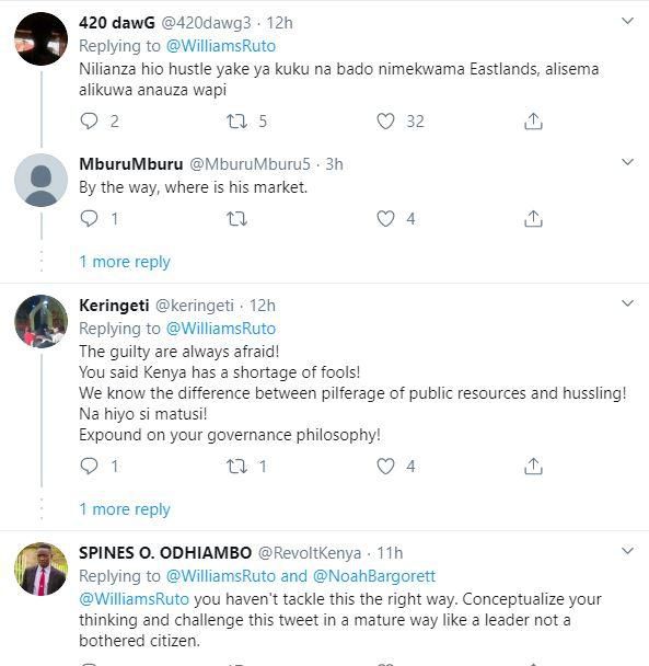 DP Ruto’s fiery response to Raila on hustling and theft of public resources sets Twitter on fire