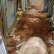 File photo: Part of the damage caused by thieves who dug a tunnel under KCB's Thika branch before