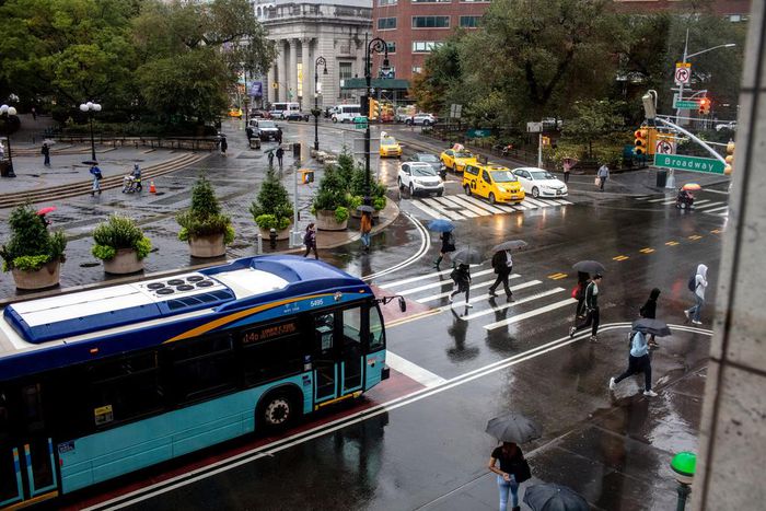 Cars All but Banned on One of Manhattan's Busiest Streets