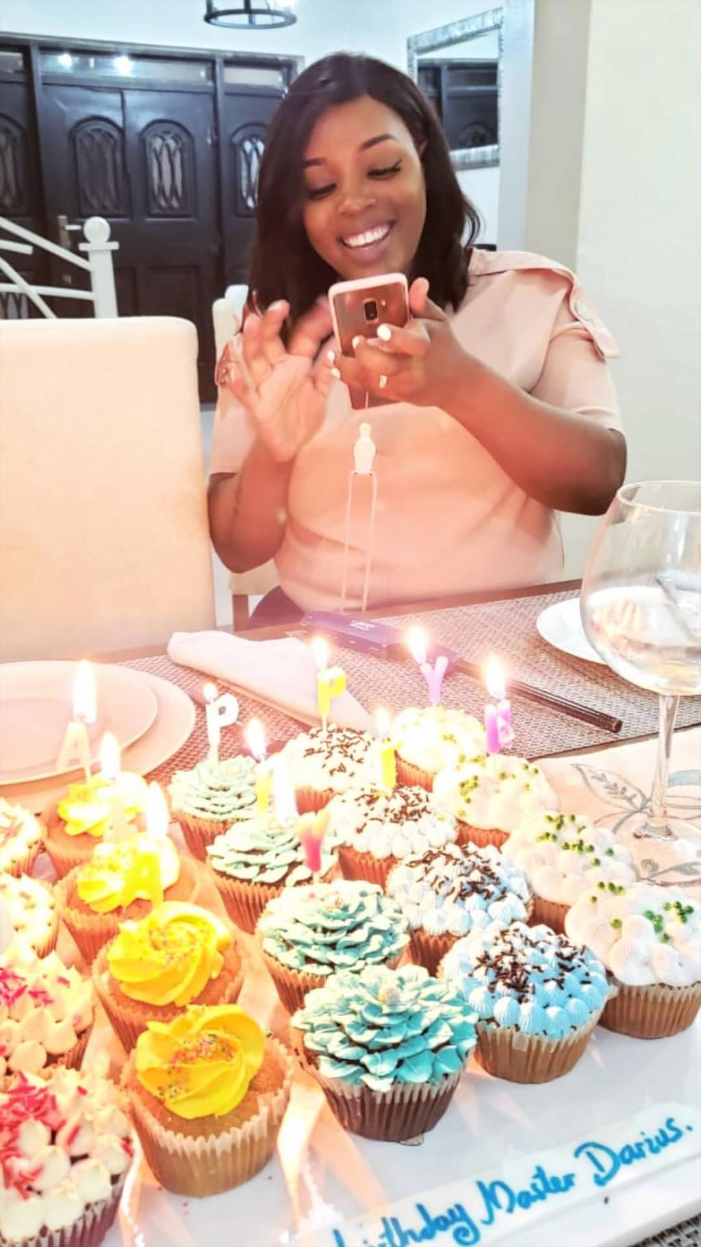 Risper during son’s birthday (Instagram)
