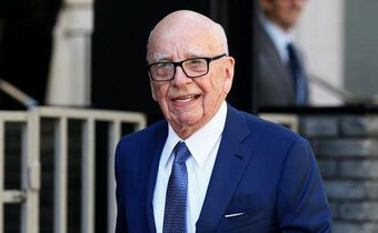 'Ink' spot: Rupert and friends catch Murdoch play on Broadway