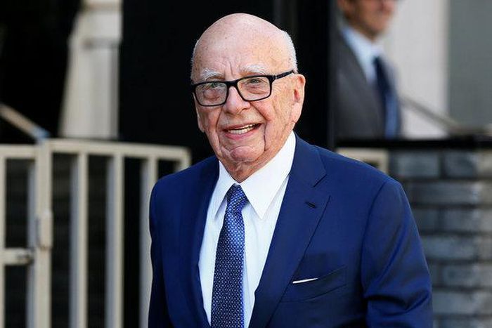 'Ink' spot: Rupert and friends catch Murdoch play on Broadway