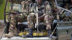 KDF Soldiers on patrol