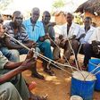 Locals enjoying pot of Ajon in one of the drinking joints