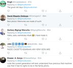 Murkomen's Christmas photo(Twitter)