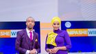 Lulu Hassan with Rashid Abdalla