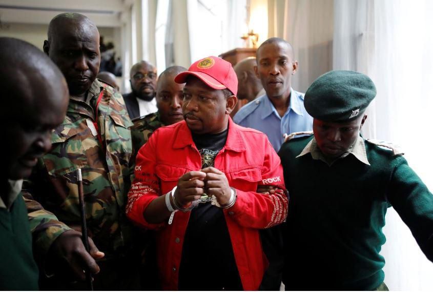 Nairobi Governor Mike Sonko leaves the court room on December 11, 2019.